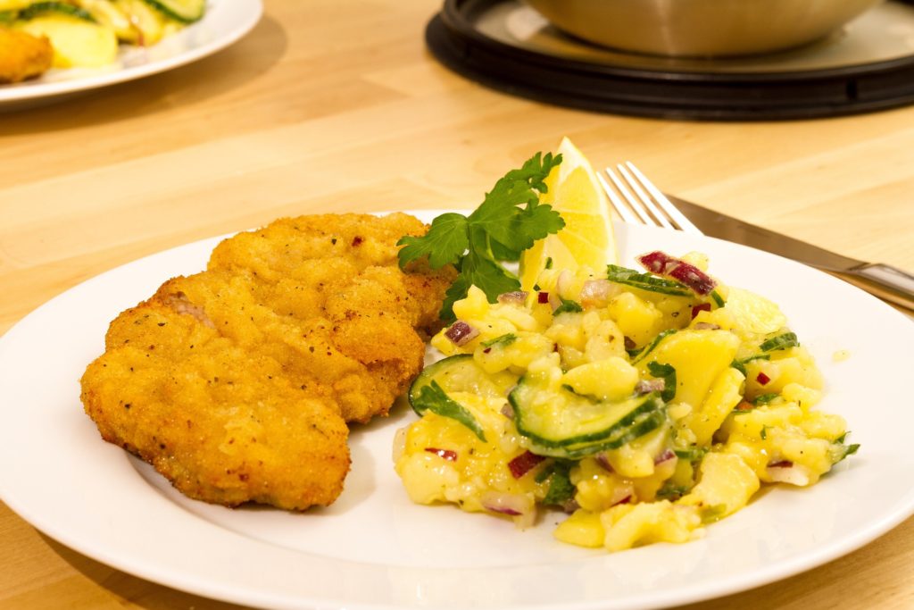 schnitzel-and-potato-salad